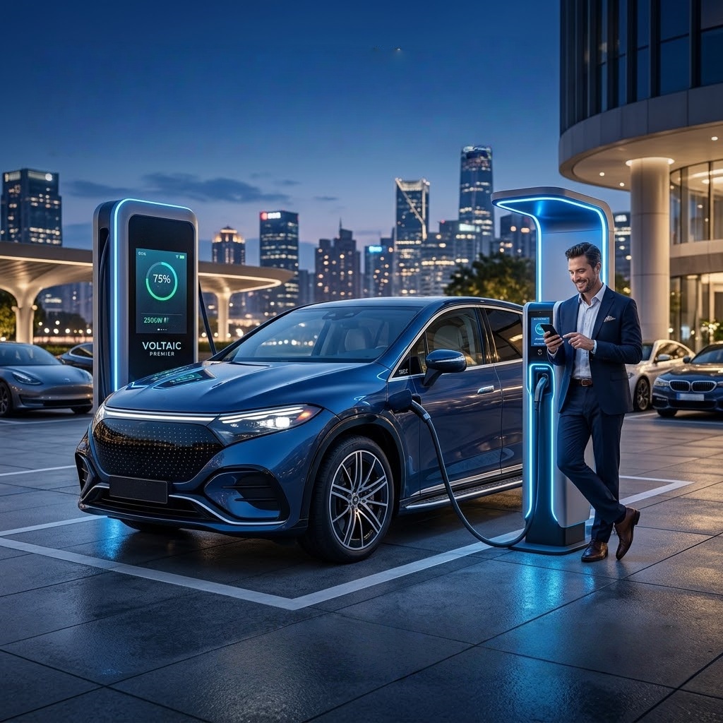 Japanese EV Charger Hero